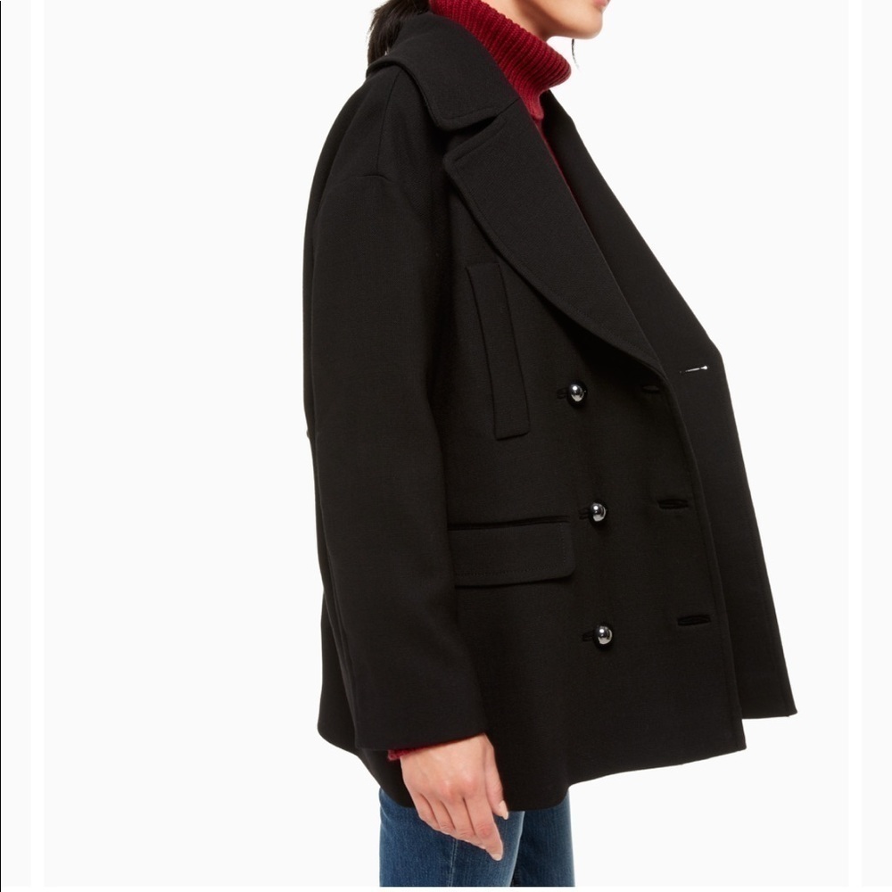 Kate Spade Brooke Street modern peacoat - Picture 3 of 7